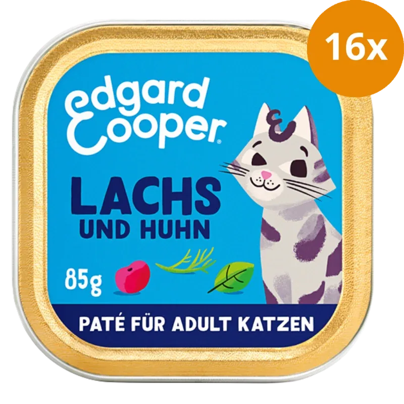 Edgard & Cooper Paté Adult MSC-Lachs und Freilaufhuhn mit Cranberrys, Basilikum und Dill 85g - Image 2