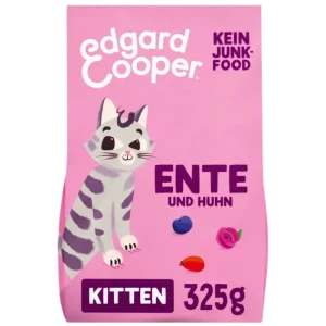 Edgard & Cooper Trockenfutter Kitten frische Freilaufente und frisches Freilaufhuhn
