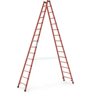 EFA B - Kst-Stehleiter 2 x 14 Sprossen - HaustierPro
