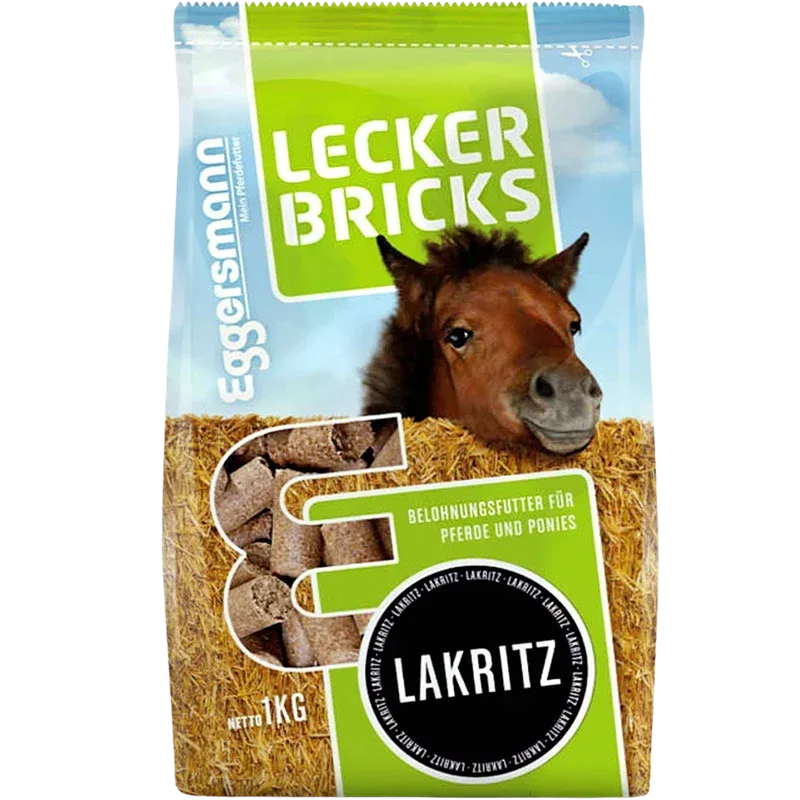 Eggersmann Lecker Bricks Lakritz 1000 g