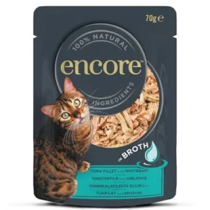 Encore Cat Pouch 16 x 70 g Thunfisch und Weißfisch
