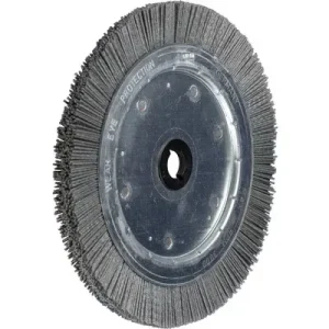 Entfilzungs PFERD - Rundbürste schmal ungezopft RBU Ø 250x16xvariable Bohrung SiC-Filament-Ø 1,00mm Korn 80 - HaustierPro
