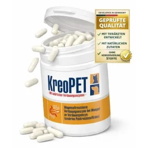 Enzyme Pankreatin Pankreasenzyme KREOPET GIGI VET 20 Kapseln