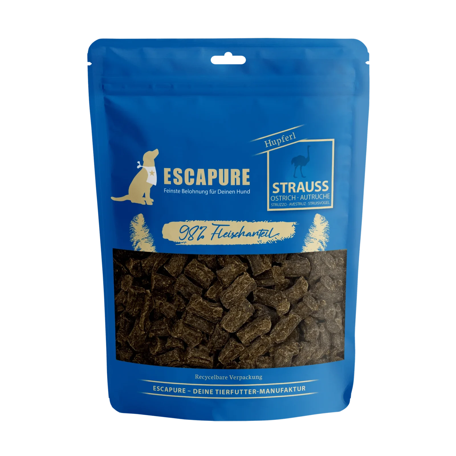 Escapure Straussen Hupferl