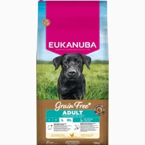 Eukanuba Grain Free Adult Large mit Huhn 12 kg
