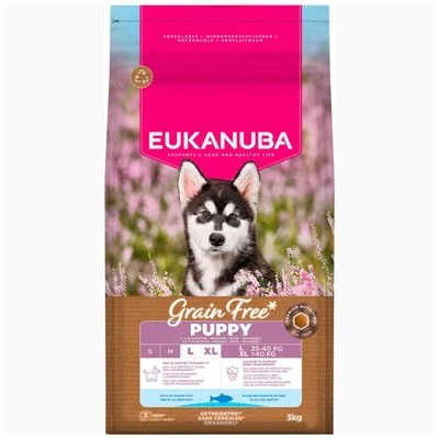 Eukanuba Grain Free Puppy Large & Giant Breed Seefisch 3 kg