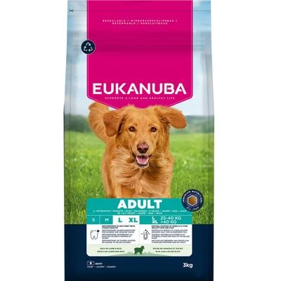Eukanuba Premium Nutrition Adult Large & Giant Breed Lamm & Reis 3 kg