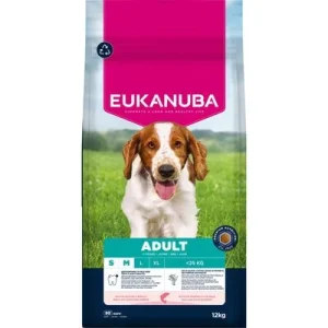 Eukanuba Premium Nutrition Adult Small & Medium Breed Lachs 12 kg