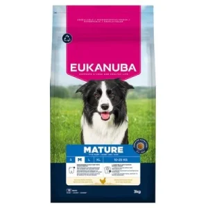 Eukanuba Premium Nutrition Mature Medium Breed Huhn 3 kg