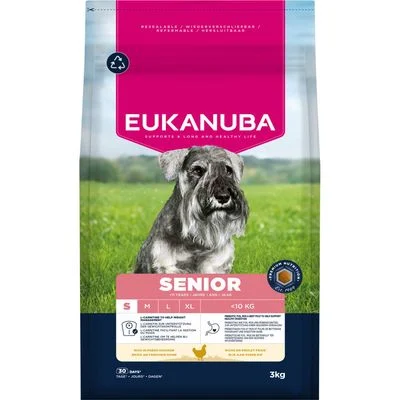 Eukanuba Premium Nutrition Senior Small Breed Huhn 3 kg