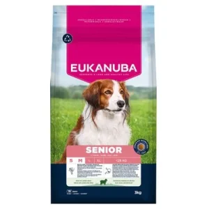 Eukanuba Premium Nutrition Senior Small & Medium Breed Lamm & Reis 3 kg
