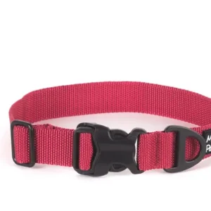 Extra Tough Dog Collar, Extra Large, Rot - Mountain Paws - HaustierPro