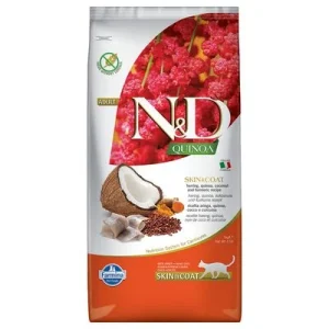 Farmina N&D Quinoa Adult Skin & Coat mit Hering und Kokosnuss 5 kg