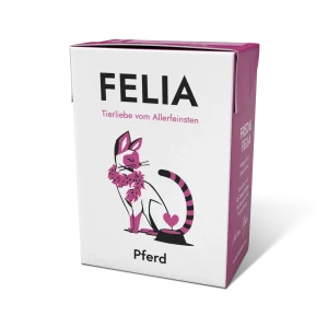 FELIA Pferd – Alleinfutter für ausgewachsene Katzen