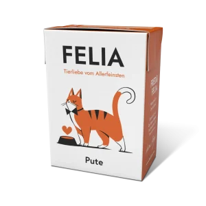 FELIA Pute – Alleinfutter für ausgewachsene Katzen