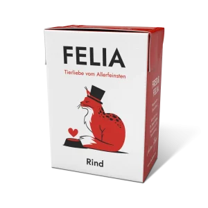FELIA Rind – Alleinfutter für ausgewachsene Katzen