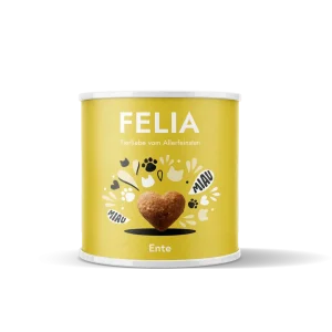 FELIA Snacks Ente – Ergänzungsfutter für Katzen jeden Alters