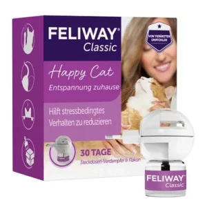 FELIWAY Classic 30 Tage Pheromon Verdampfer Start-Set: Verdampfer + Flakon