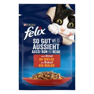 FELIX So Gut Wie Es Aussieht Adult Rind 85g | DAS FUTTERHAUS