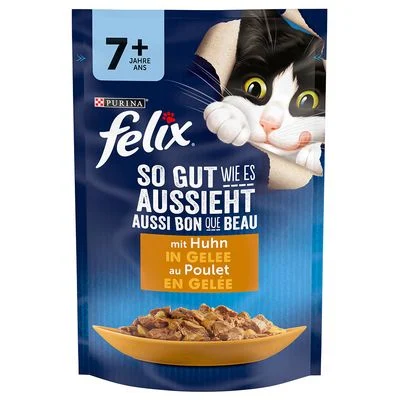 Felix "So gut wie es aussieht" Senior Pouches 26 x 85 g Huhn