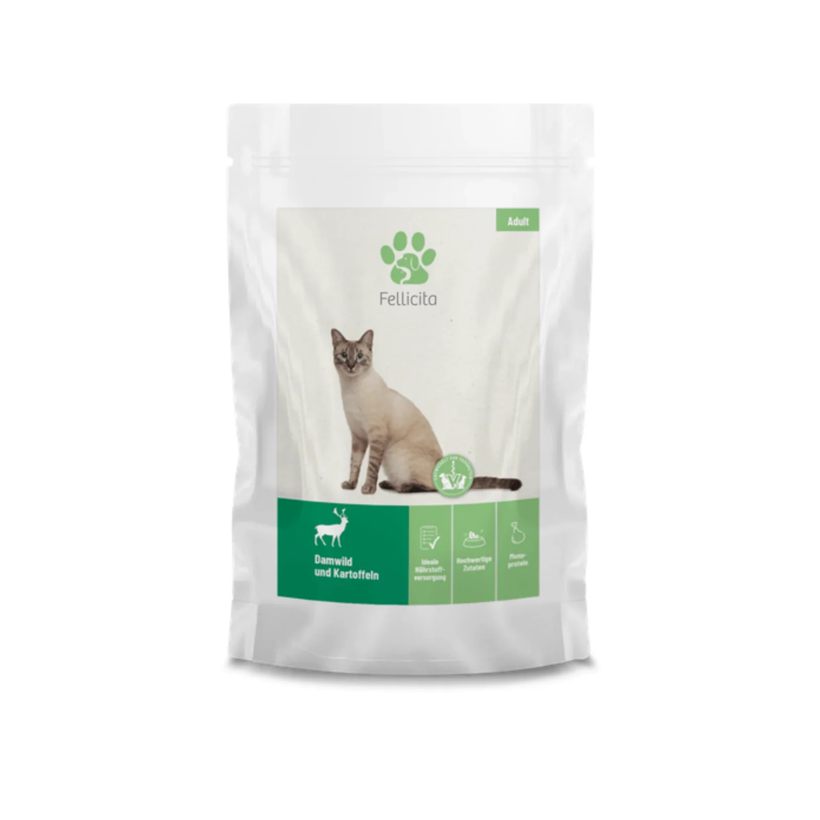 Fellicita Damwild Frischebeutel für Katzen