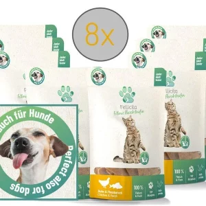 Fellicita Huhn & Flussbarsch Fleischstreifen Hundesnacks