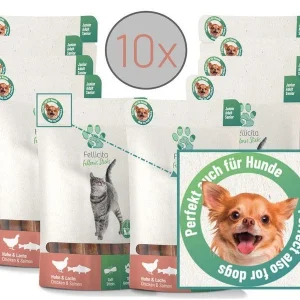 Fellicita Huhn & Lachs Sticks Hundesnacks