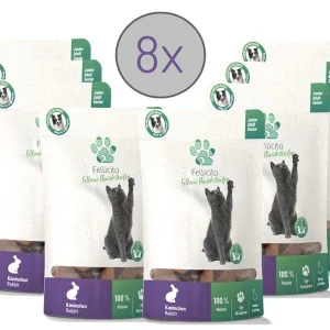 Fellicita Kaninchen Fleischstreifen Katzensnacks