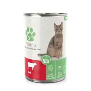 Fellicita Rind pur für Katzen