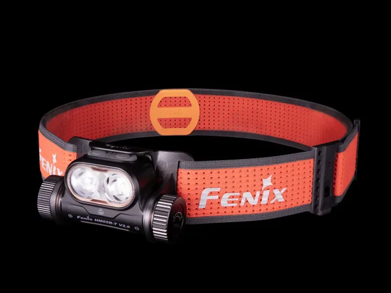Fenix HM65R-T V2.0 Leichte Magnesium-Stirnlampe für Trailrunning, Skitouren 1600 Lumen mit 5000h Lebensdauer - HaustierPro