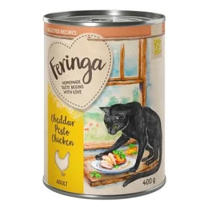 Feringa Selected Recipes 6 x 400 g Cheddar Pesto Hühnchen