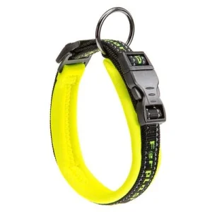 Ferplast Hundehalsband mit weicher Polsterung. Verschiedene SPORT DOG C C20/43 Gelb