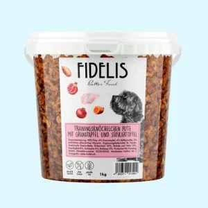 FIDELIS Trainingsknöchelchen Pute mit Granatapfel und Süßkartoffel… 1 Stück