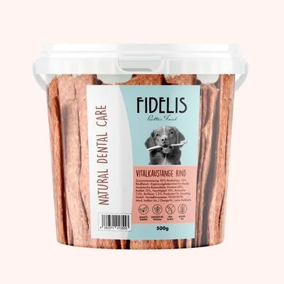 FIDELIS Vitalkaustange Rind (500g-Eimer) 1 Stück