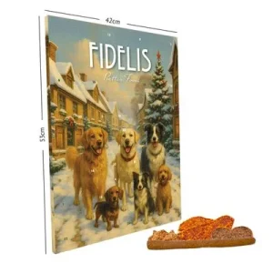 FIDELIS XL-Adventskalender "Hunde" 1 Stück