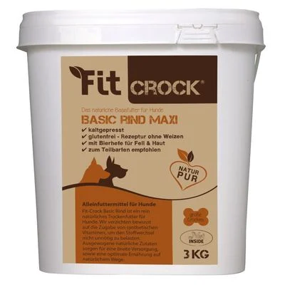 Fit-Crock Basic Rind Maxi 3kg