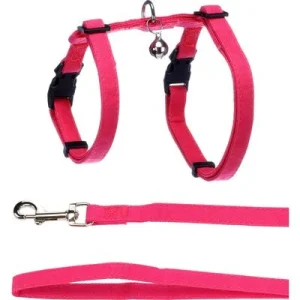 Flamingo Geschirr mit Leine Lomi fuchsie Flamingo Geschirr mit Leine Lomi fuchsie
