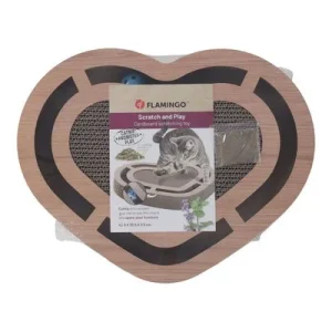 Flamingo Kratzspielzeug Poro Braun L 42,5 x B 33,5 x H 5,5 cm
