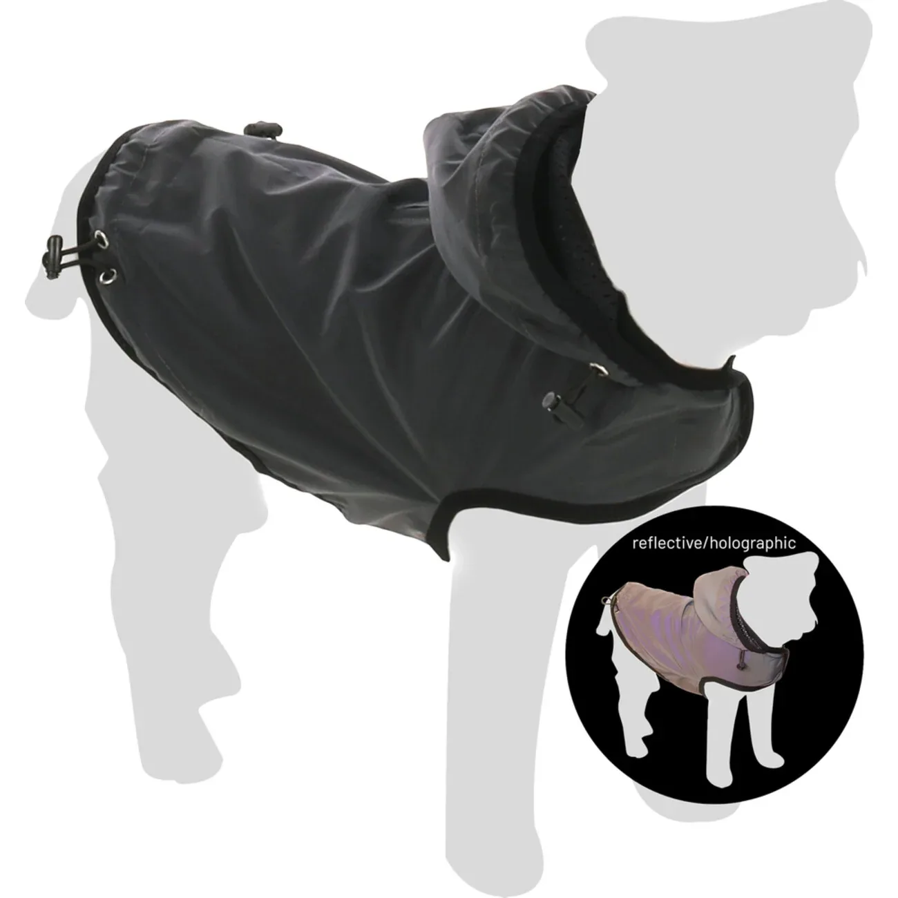 Flamingo Luza Reflektierender Mantel für Hunde – Dein sicherer Begleiter