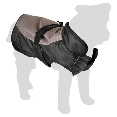 Flamingo Wintermantel Zane schwarz/taupe Maße: 45 cm