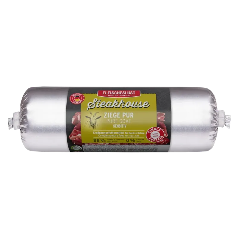 Fleischeslust Steakhouse Ziege pur 500 g