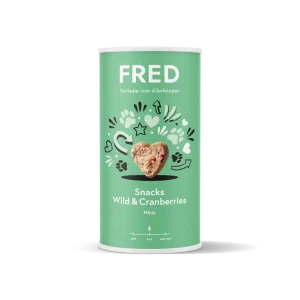 FRED Snacks Minis – Kleine Hundesnacks, gebacken & ohne Zusatzstoffe