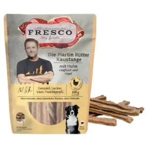 FRESCO Die Martin Rütter Kaustange mit Huhn, Joghurt und Hanf 150 g FRESCO Die Martin Rütter Kaustange mit Huhn, Joghurt und Hanf 150 g