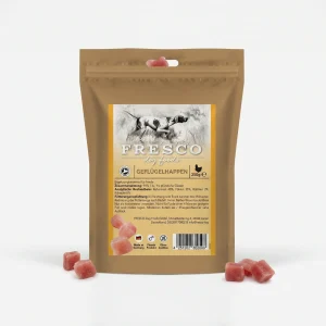 FRESCO Geflügel Happen Hundesnack – Natürliche Proteinhappen für alle Hunde