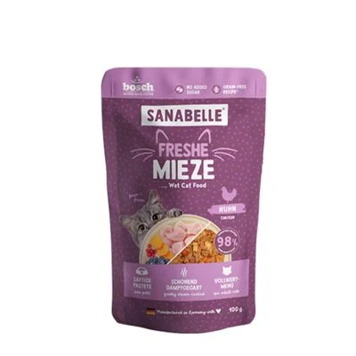 Freshe Mieze Cat 10 x 100 g Huhn