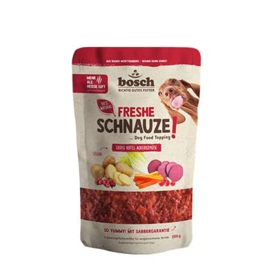 Freshe Schnauze Topping 200 g Erdig Rotes Ackergemüse