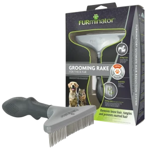 FURminator Harkenkamm für Katzen und Hunde