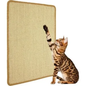 FurryFusion Katzenkratzmatte, Kratzmatte, rutschfester Boden