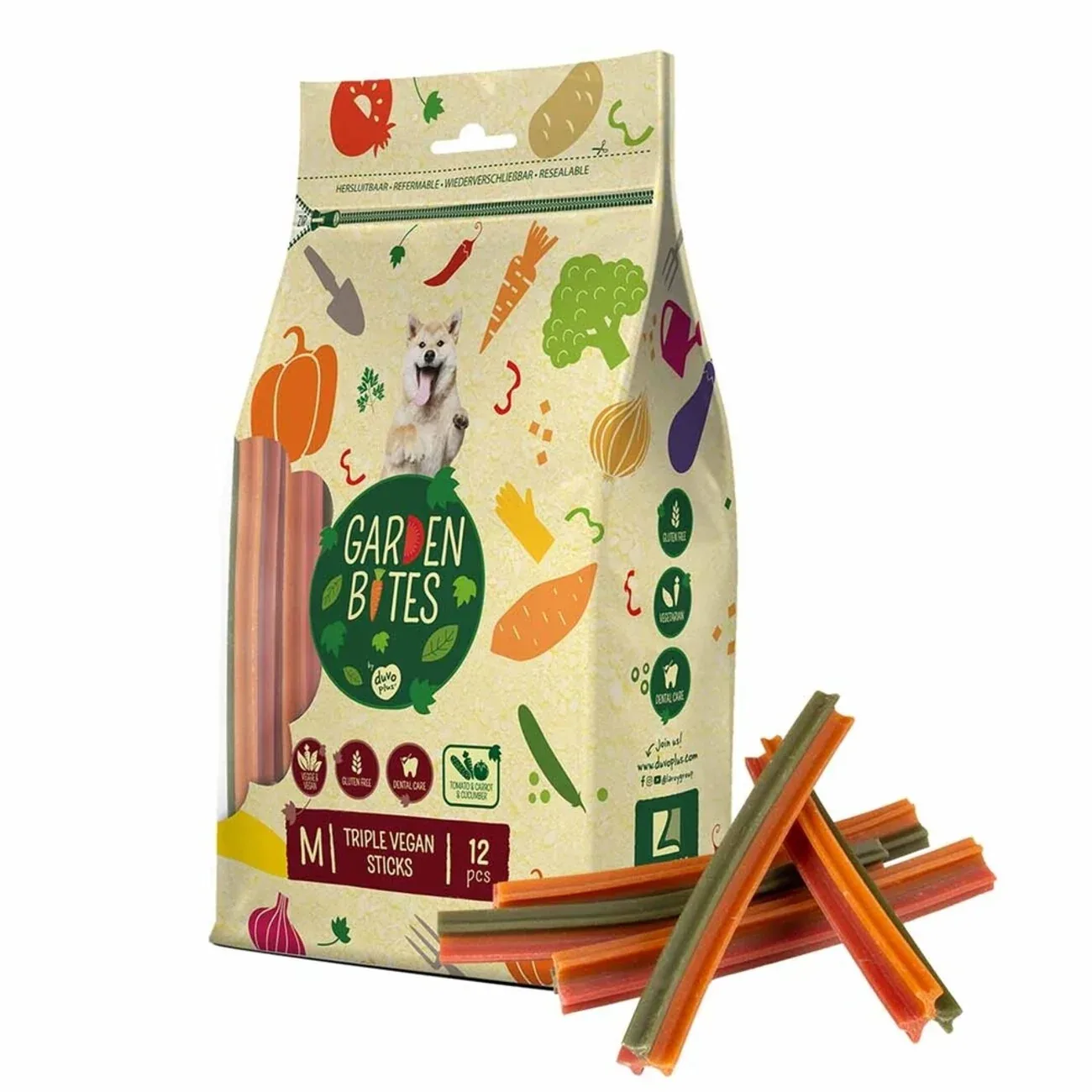 Garden Bites Veggie Sticks - Zahnpflege & Leckerli für Hunde - Image 2
