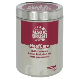 Gehärtete Beschlag Huffett 1000 ml schwarz | schwarz | 527286 - HaustierPro